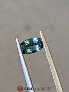 Ravishing Cushion Teal Sapphire 0.94ct