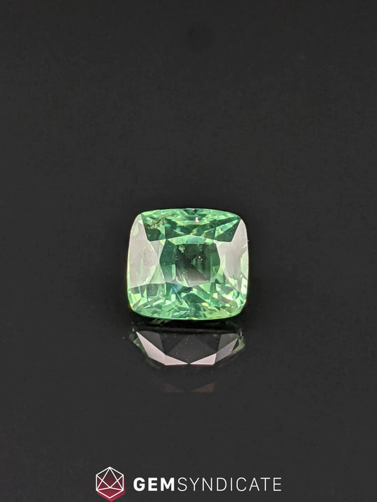 Glamorous Cushion Teal Sapphire 2.04ct