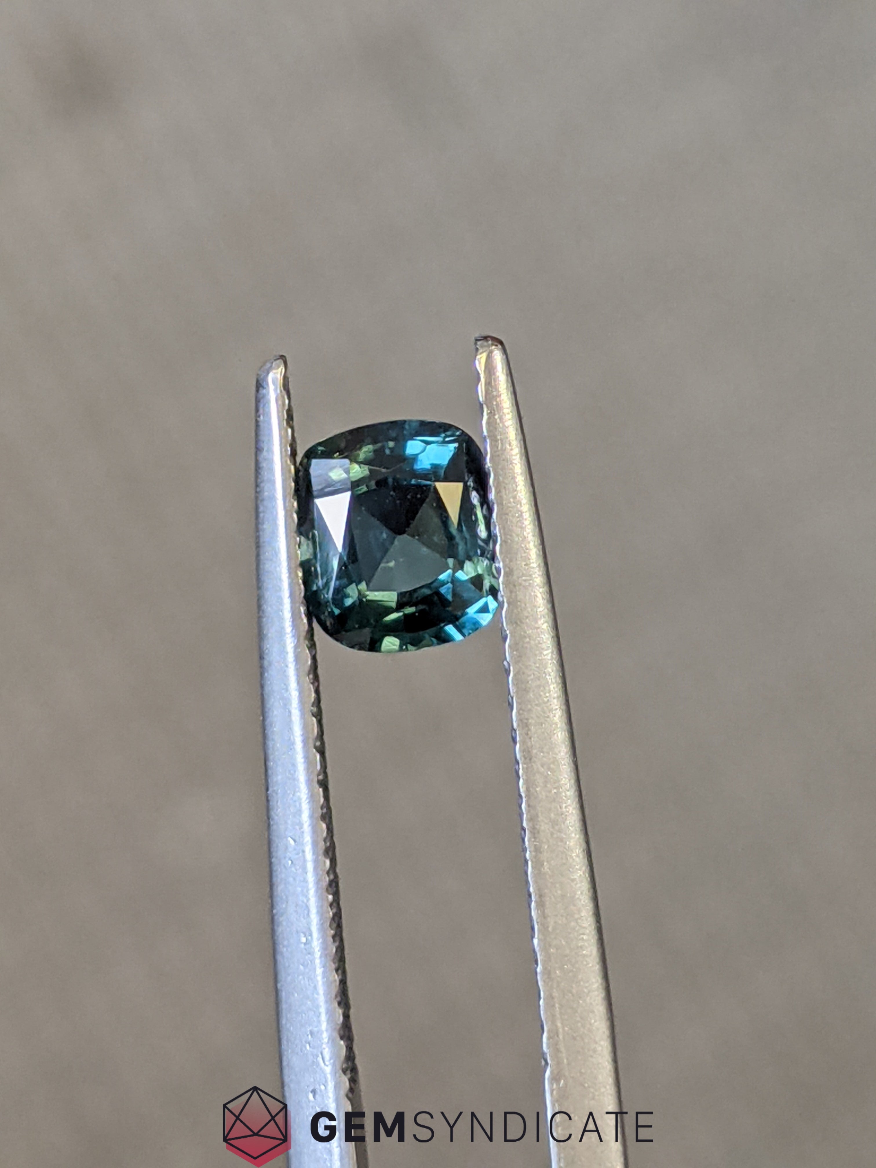 Beguiling Cushion Teal Sapphire 0.87ct