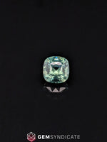 Load image into Gallery viewer, Extraordinary Cushion Teal Sapphire 1.03ct
