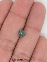 Load image into Gallery viewer, Extraordinary Cushion Teal Sapphire 1.03ct
