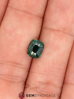 Load image into Gallery viewer, Elegant Cushion Teal Sapphire 1.70ct
