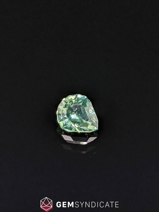 Dazzling Pear Shape Teal Sapphire 1.35ct