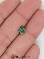 Load image into Gallery viewer, Dazzling Pear Shape Teal Sapphire 1.35ct
