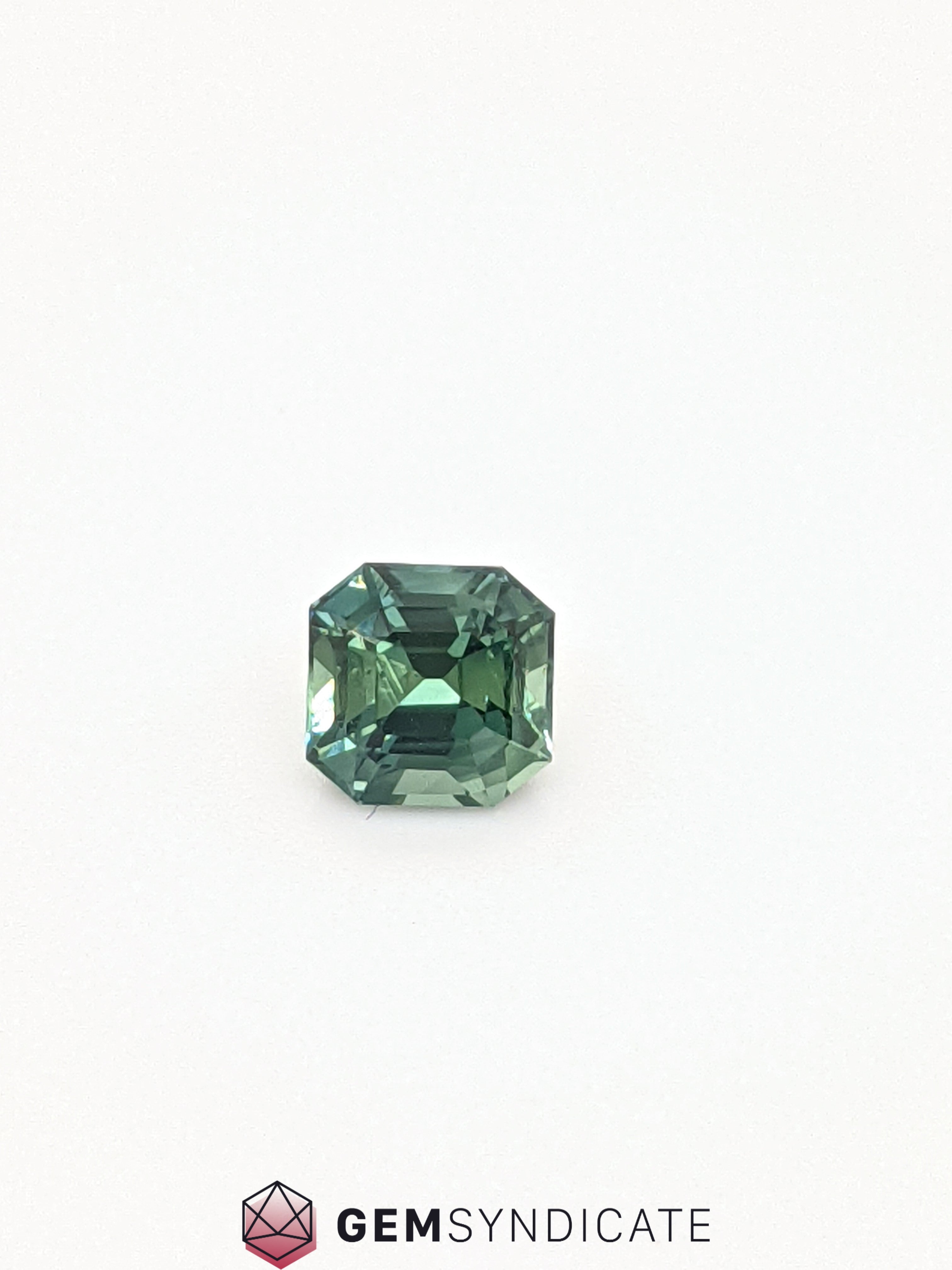 Sensational Emerald Cut Teal Sapphire 0.97ct