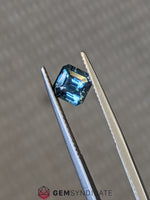 Load image into Gallery viewer, Impressive Asscher Cut Teal Sapphire 1.63ct
