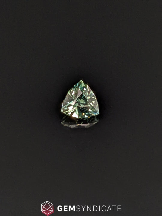 Graceful Trillion Teal Sapphire 1.11ct