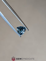 Load image into Gallery viewer, Charming Trillion Teal Sapphire 1.04ct
