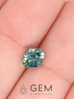 Load image into Gallery viewer, Modern Fancy Shape Teal Sapphire 1.55ct
