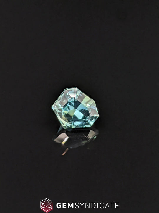 Enchanting Fancy Shape Teal Sapphire 1.02ct