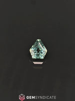 Load image into Gallery viewer, Fascinating Shield Teal Sapphire 1.08ct
