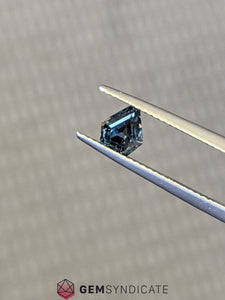 Fascinating Shield Teal Sapphire 1.08ct