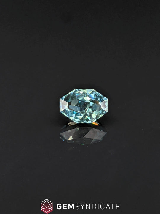 Captivating Fancy Shape Teal Sapphire 1.09ct