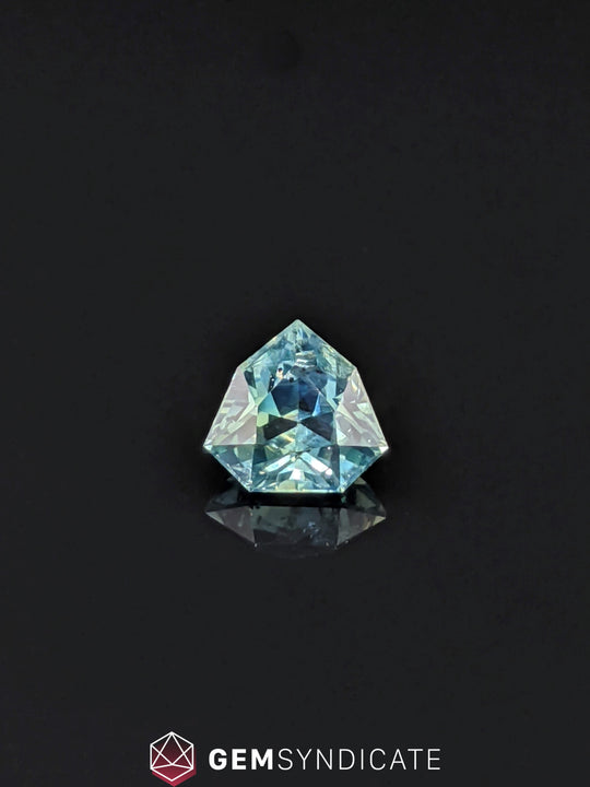 Smashing Shield Teal Sapphire 1.12ct