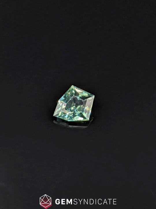 Ravishing Kite Shape Teal Sapphire 1.14ct