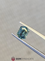 Load image into Gallery viewer, Stylish Elongated Hexagon Teal Sapphire 1.18ct
