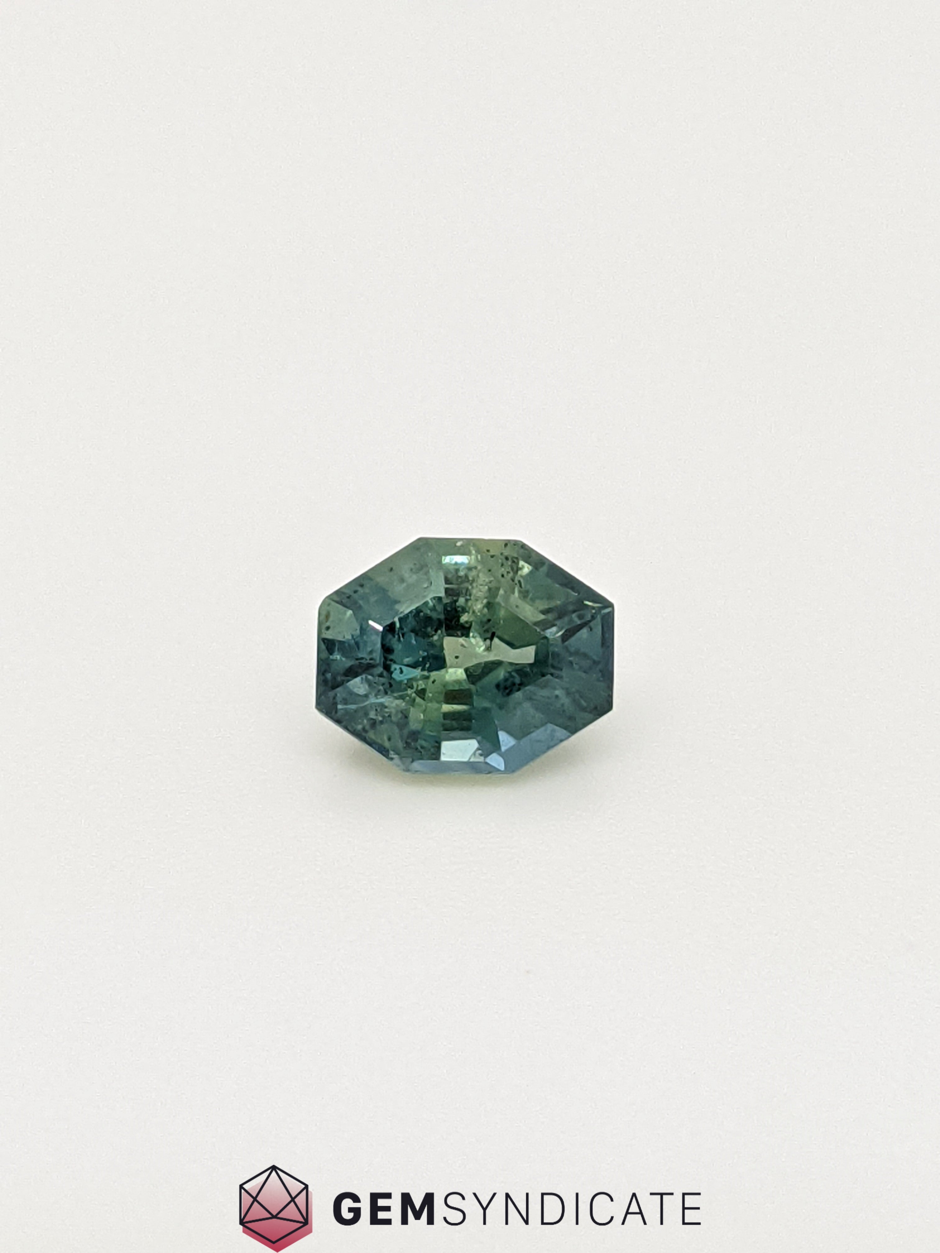 Spectacular Fancy Shape Teal Sapphire 1.21ct