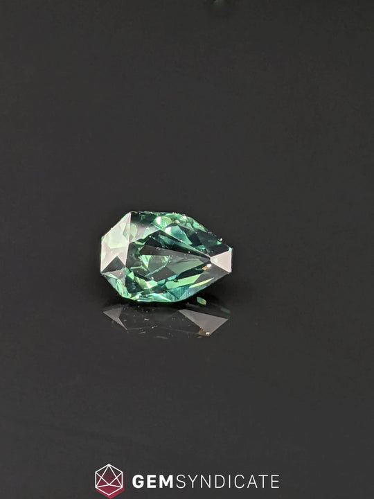 Lovely Fancy Shape Teal Sapphire 1.25ct