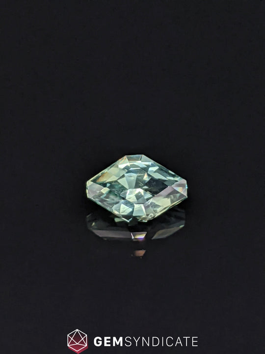 Splendid Fancy Shape Teal Sapphire 1.44ct
