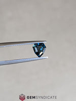 Load image into Gallery viewer, Mesmerizing Shield Shaped Teal Sapphire 1.08ct
