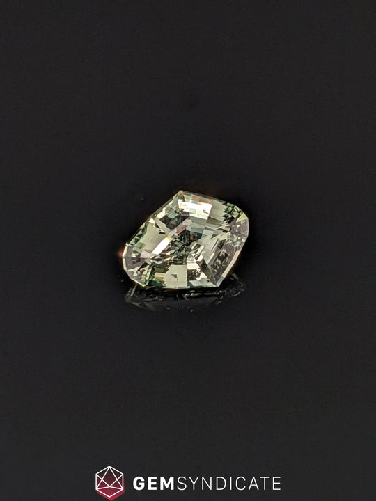 Contemporary Fancy Shape Teal Sapphire 4.15ct