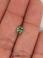 Load image into Gallery viewer, Beautiful Elongated Hexagon Teal Sapphire 1.03ct
