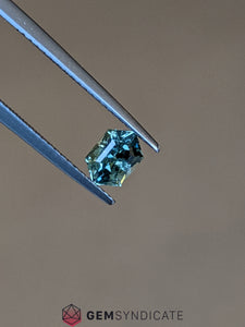 Beautiful Elongated Hexagon Teal Sapphire 1.03ct