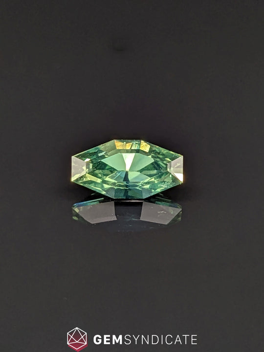 Luminous Fancy Shape Teal Sapphire 1.17ct