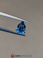 Load image into Gallery viewer, Mesmerizing Shield Teal Sapphire 1.26ct
