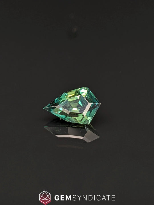 Stunning Kite Shape Teal Sapphire 1.31ct