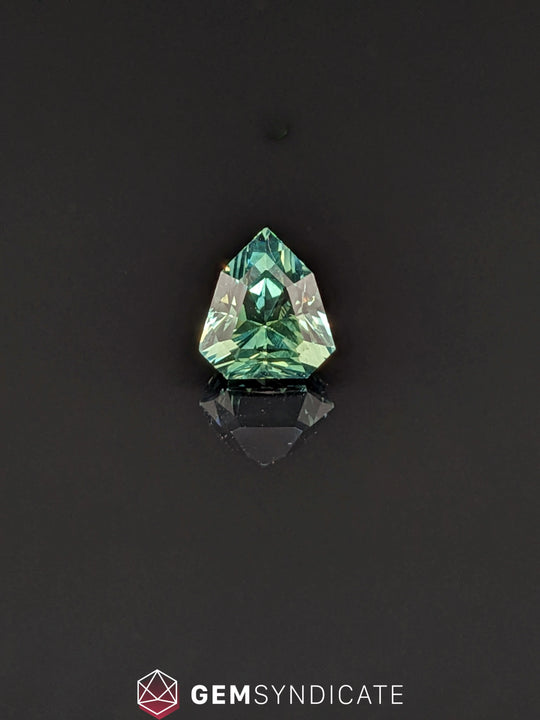Amazing Shield Shape Teal Sapphire 1.38ct