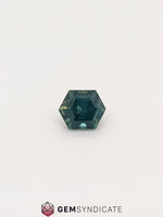 Load image into Gallery viewer, Unique Elongated Hexagon Teal Sapphire 1.53ct
