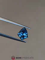 Load image into Gallery viewer, Luminous Kite Shape Teal Sapphire 1.68ct
