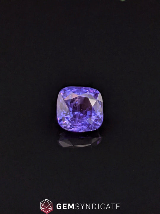 Amazing Cushion Purple Sapphire 1.72ct