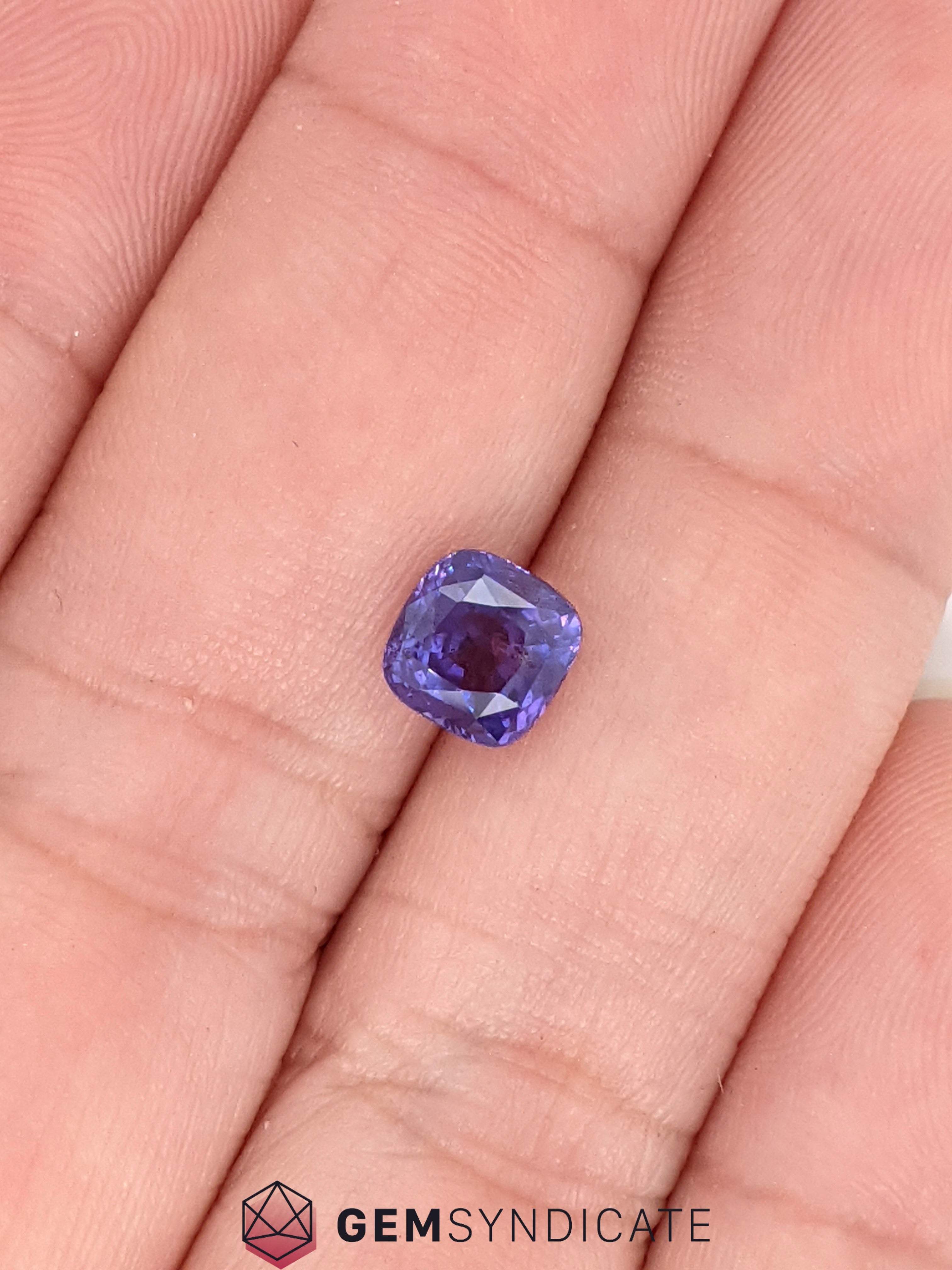 Amazing Cushion Purple Sapphire 1.72ct