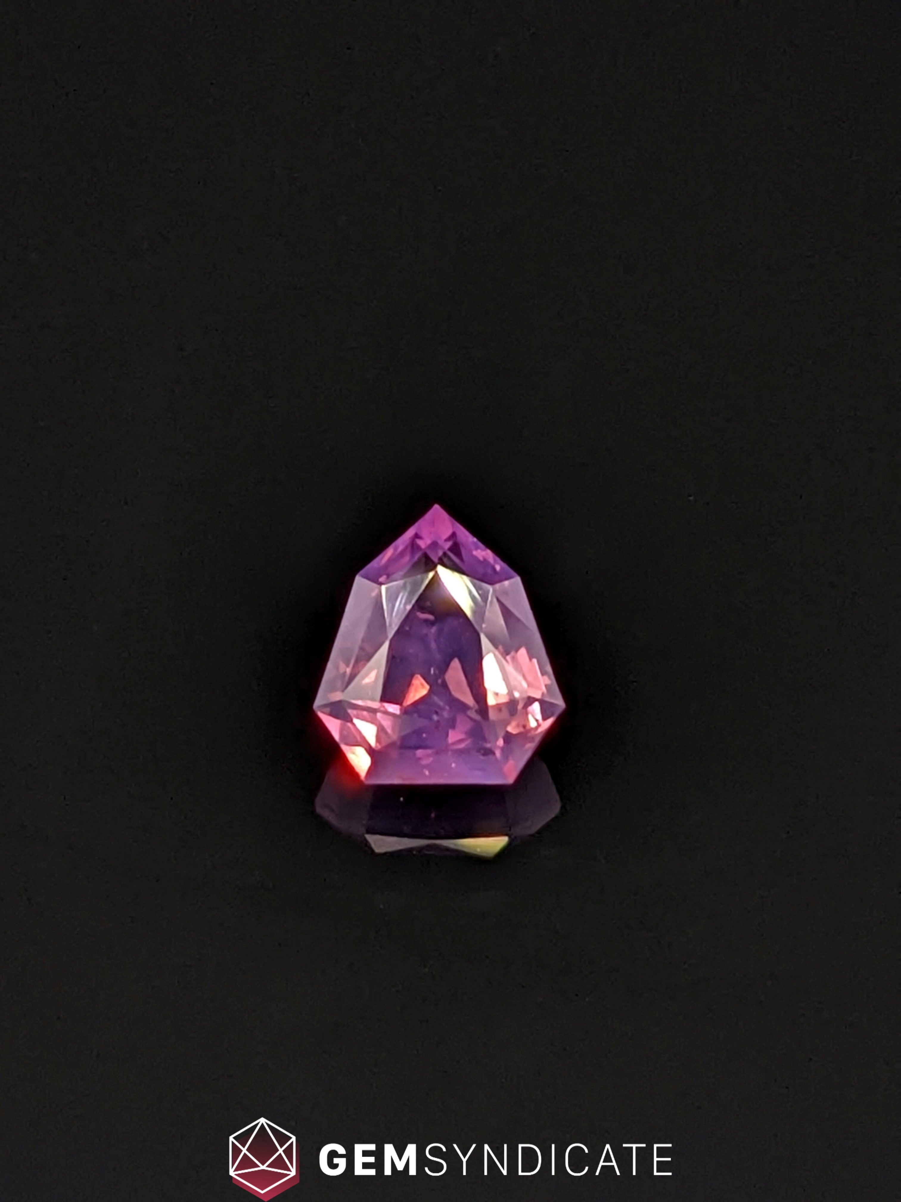 Opulent Shield Shaped Purple Sapphire 1.54ct