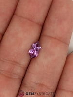Load image into Gallery viewer, Bold Elongated Hexagon Purple Sapphire 1.06ct
