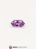 Load image into Gallery viewer, Bold Elongated Hexagon Purple Sapphire 1.06ct
