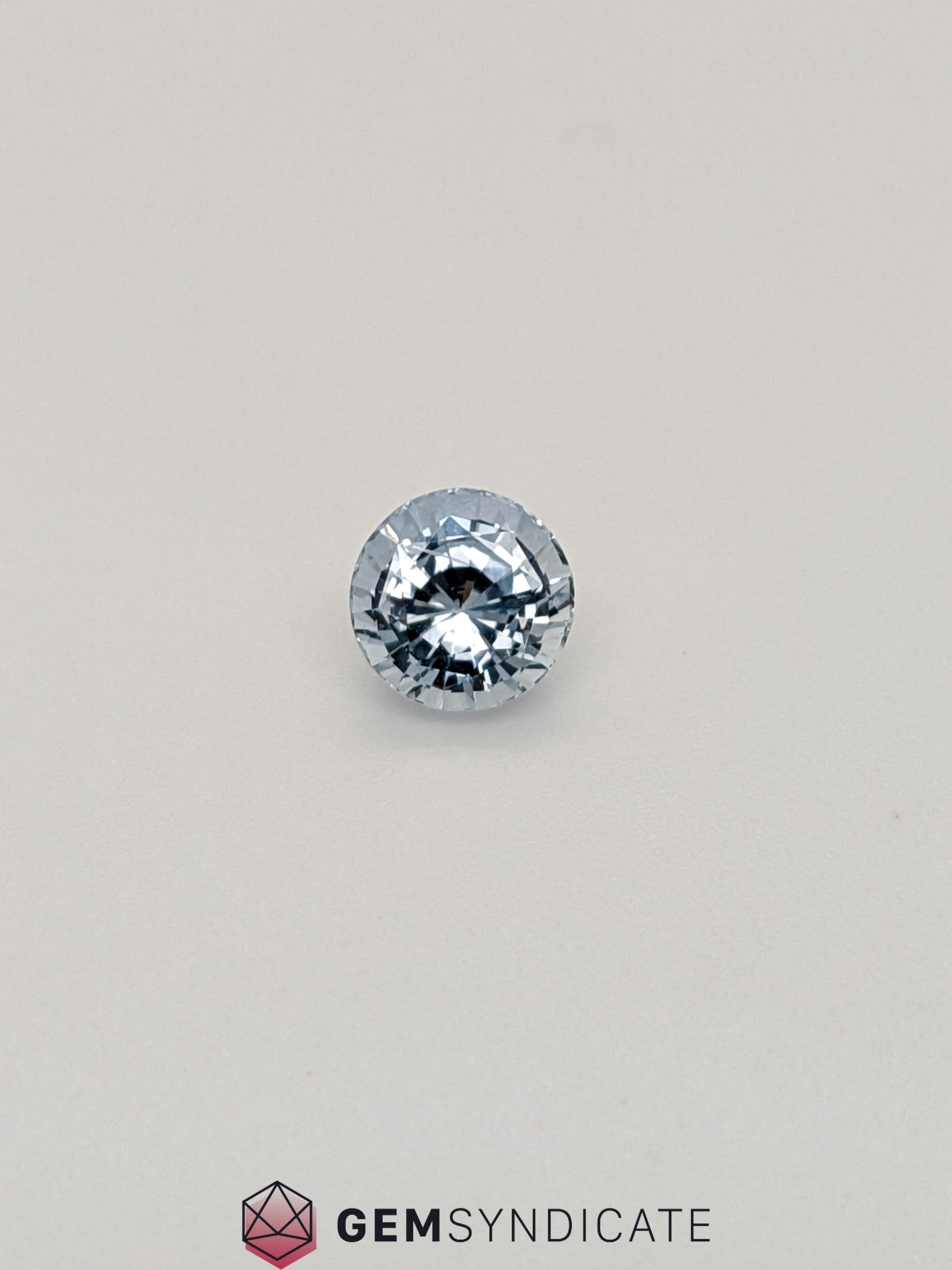 Classic Round White Sapphire 1.53ct