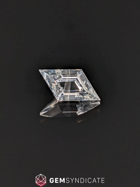 Impeccable Parallelogram White Sapphire 2.53ct