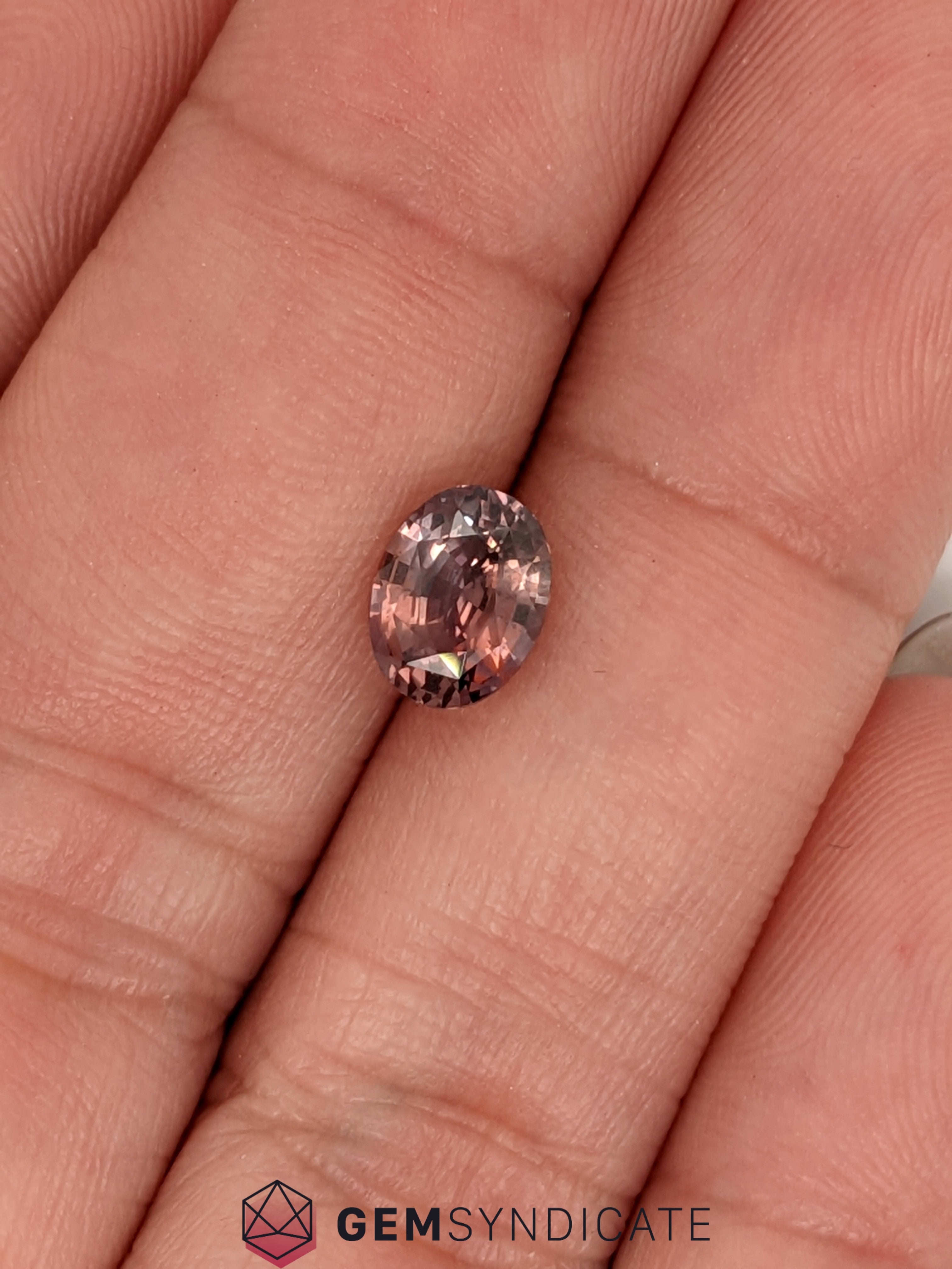 Chic Oval Terracotta Sapphire 1.58ct