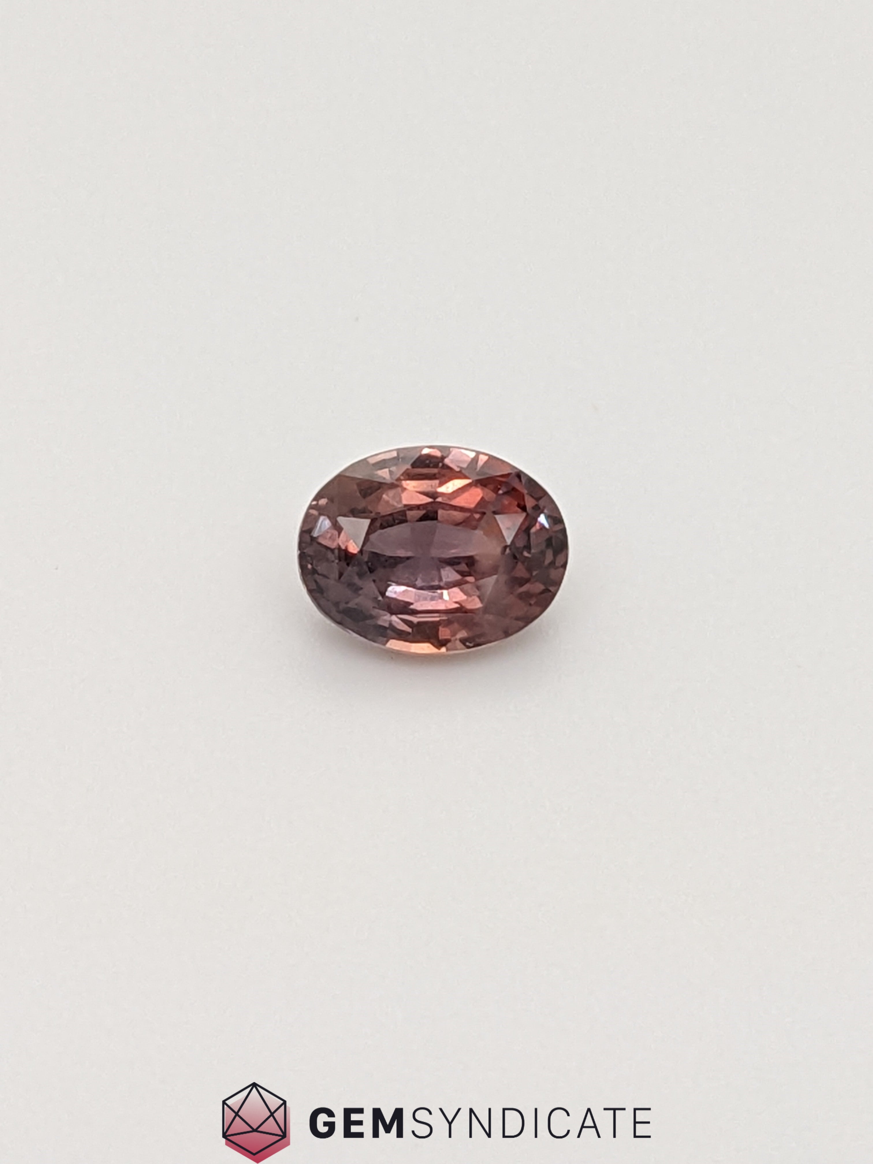 Chic Oval Terracotta Sapphire 1.58ct