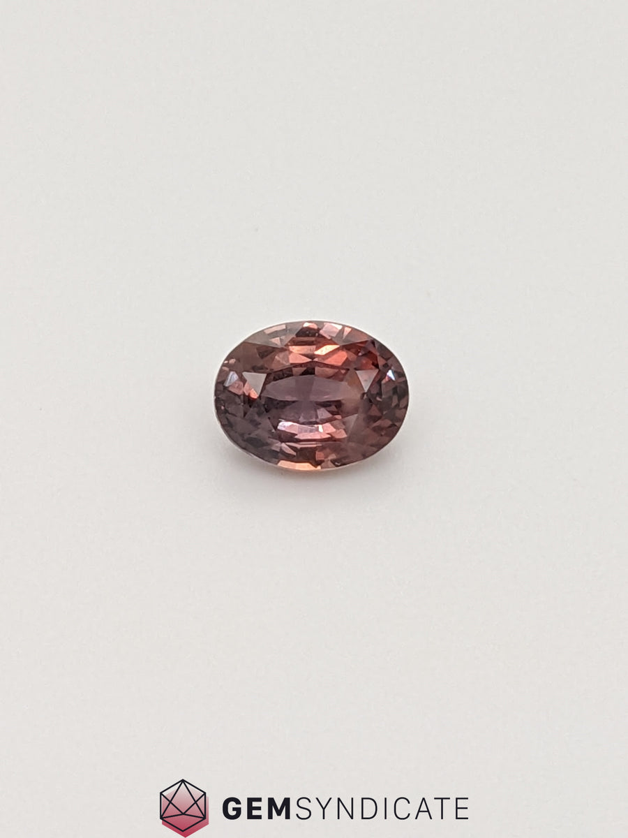 Chic Oval Terracotta Sapphire 1.58ct – The Gem Syndicate