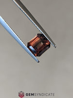 Load image into Gallery viewer, Enchanting Emerald Cut Terracotta Sapphire 2.03ct
