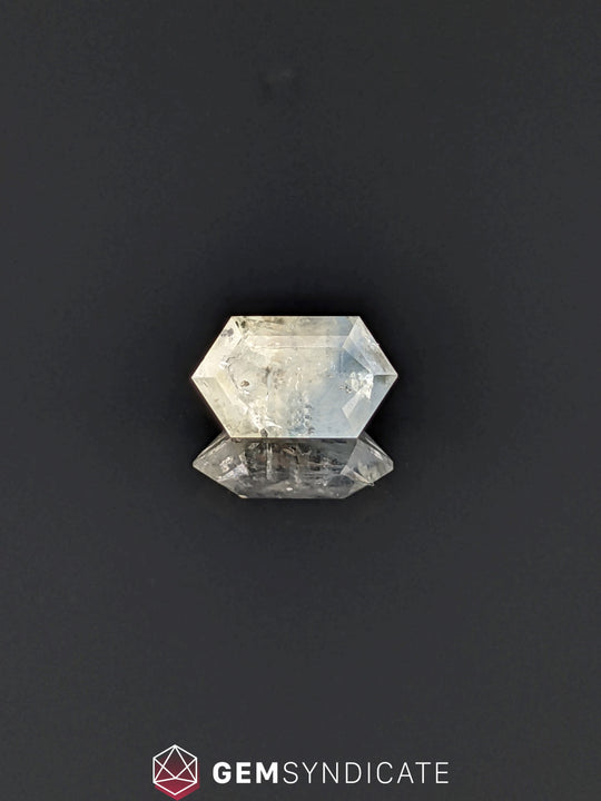 Fascinating Elongated Hexagon Bi-Color Sapphire 1.84ct
