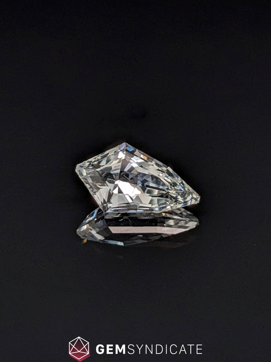 Intense Kite Shape Grey Sapphire 3.13ct