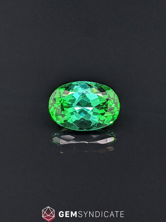 Striking Oval Green Tourmaline 3.80ct