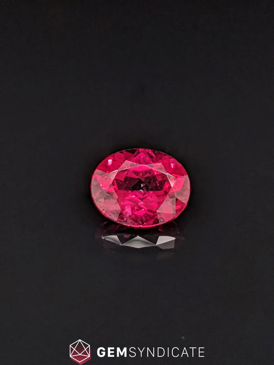 Astonishing Oval Rubellite Tourmaline 2.82ct