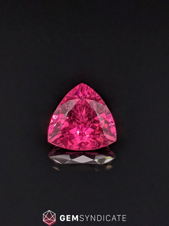 Exquisite Trillion Rubellite Tourmaline 5.97ct