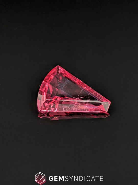 Fascinating Pie Shape Rubellite Tourmaline 5.39ct